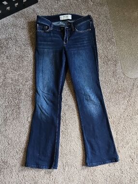 Hollister Dark Blue Flare Jeans
